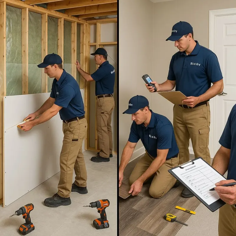 Repairs and Reconstruction process in Durham, OR
